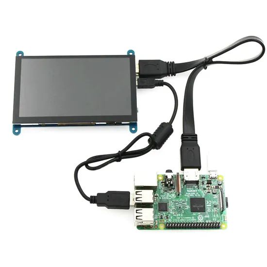 5 Inch 800X480 LCD Screen TFT Module with HDMI Driver Board for Raspebrry Pi - Image 6