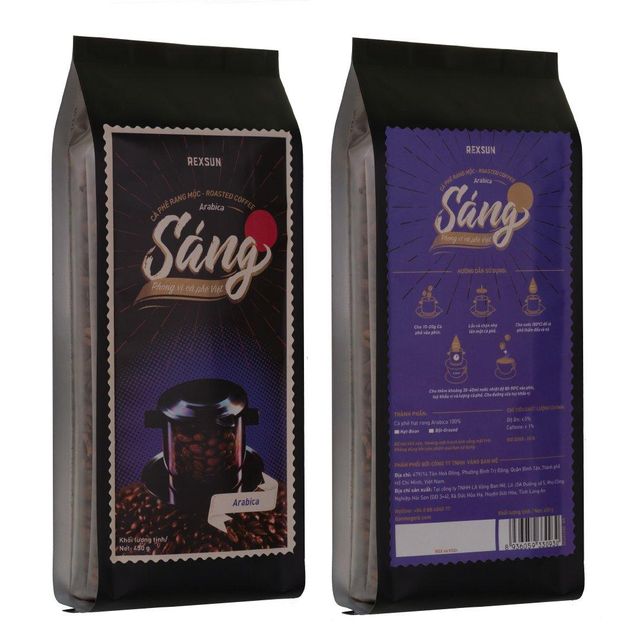 450g Roasted Arabica Coffee Beans AA Grade Medium Dark Roast Chocolate Flavor for Gentle Mornings - Image 1