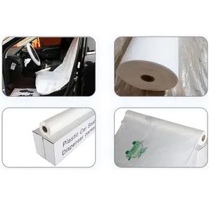 Safety Protection Disposable Plastic Clear Car Seat Covers Shape Square Origin China Model NO. A06502 Sample Avaliable Technics Handmade - Image 6