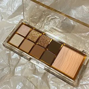 Utopia Nine -Color Eye Shadow Disk Matte Pearl Blush Eye Shadow - Image 2