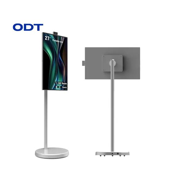 Premium 27-Inch TV Stand on Wheels for Easy Mobility Type Stand Style Modern Trademark ODT Model NO. 27PM01 Origin Guangdong - Image 1