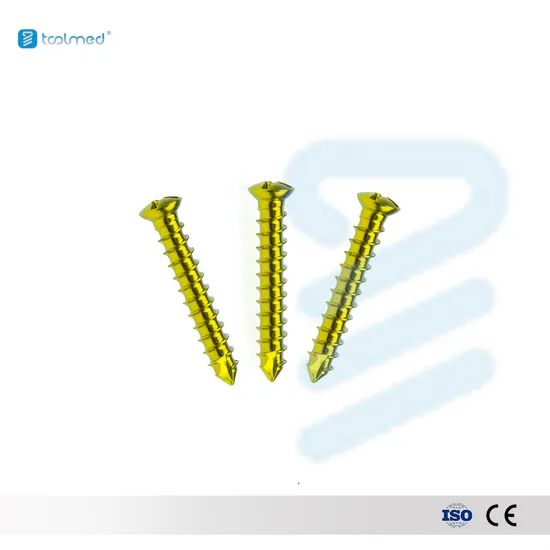 Maxillofacial Surgery Instruments Orthopedic Implants Titanium 2.4mm Self-Tapping Screw for Facial Surgery - Image 4