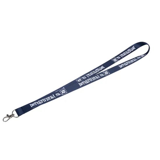 Silk Screen Printing Imitation Nylon Lanyards Promotional Custom - Image 3