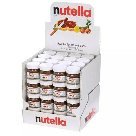 Ferrero Nutella Sweet Chocolate Small Mini Design Jar Set of 32 a 3KG Spread Nut Nougat Cream Chocolate Spread High - Image 1