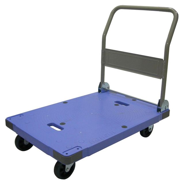 Silent Master Trolley 300kg Load Capacity 300 Kg Noise Level Quiet-running Handle Feature Foldable Handle Deck Surface Anti-slip Surface - Image 1