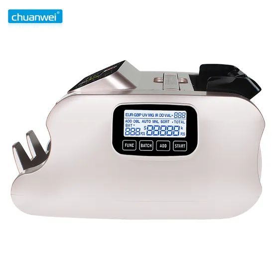 Bill Counters Cash Counting Machine Counterfeit Detector Money Machine Banking Equipment Money Counting Machine Money Counter Banknote Counter - Image 3