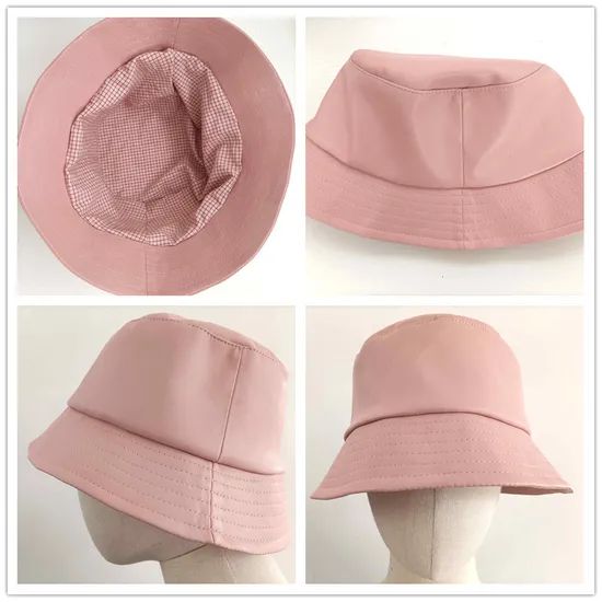 Real Leather Baseball Hat Distributor Trapper Buckets Snapback Fisherman Caps - Image 2