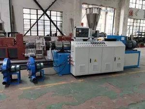 Quality Plastic PVC Pipe Double Screw Extruder HDPE Pipe Single Screw Extruder - Image 3