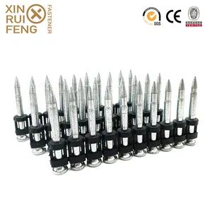 China Wholesale Fastener Plastic Collated Drive Pin Gas Nail - Image 4