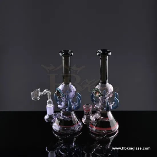 Unique Glass Smoking Water Pipes DAB Oil Rigs Hookah - Image 1