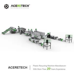 Plastic PE LDPE Recycling Washing Equipments with Skillful Manufacture with Carbon Steel Machine Frame - Image 2