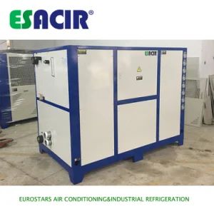 Water Cooled Industrial Water Chiller Incorporate with Cooling Tower - Image 1