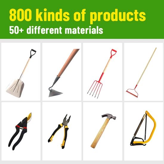 Chinese Factory Customizable Farming Weeding Tool Small Garden Hoe with Handle - Image 3