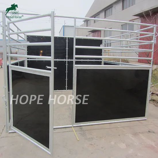 Equine Equipment Portable Horse Stall with Steel Structure Horse Stables - Image 2