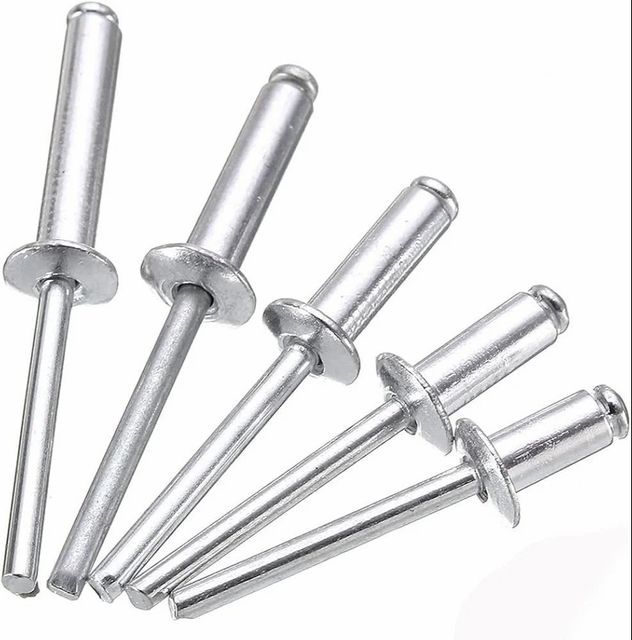 Aluminum Smooth Glossy Aluminium Blind Rivets Color silver Packaging Type box Material Aluminum, aluminum Surface Finishing smooth - Image 2