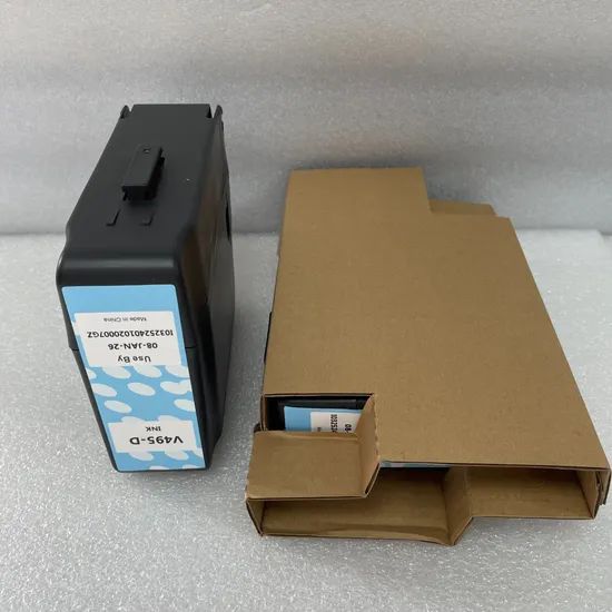Red Ink Cartridges Compatible V495-D 750ml for Cij Food Grade Printer - Image 2