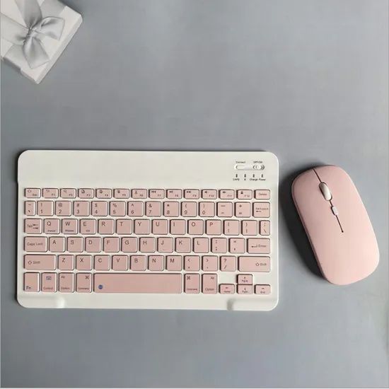 Mini Bluetooth Keyboard and Mouse Kit for Notebook Computers Origin China Trademark OEM Size Full Size Model NO. JP10 Connectivity All - Image 1