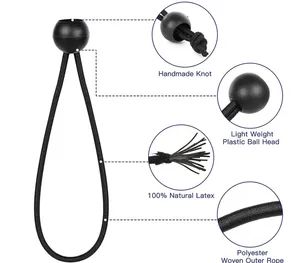 Outdoor Camping Tent Tightness Buckle Ball Style Elastic Rope Camping Canopy Accessories Lanyard - Image 6