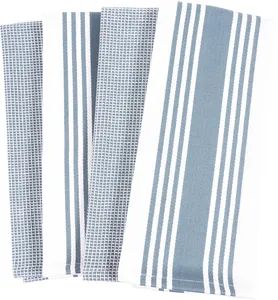 4 PCS Absorbent Durable Soft Kitchen Towels Messes and Drying Dishes - Image 4