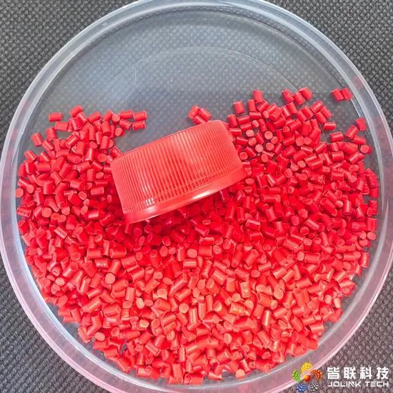 High-Quality Red Masterbatch for Durable Plastic Bottle Caps Origin China Content Custom Trademark Jolink Model NO. - Image 5