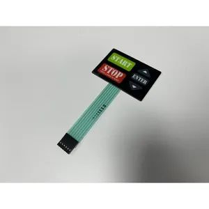 Touch Button Keypad Flexible Push Button Membrane Switch Origin China Trademark Custom MOQ No MOQ Limited HS Code 8538900000 - Image 3