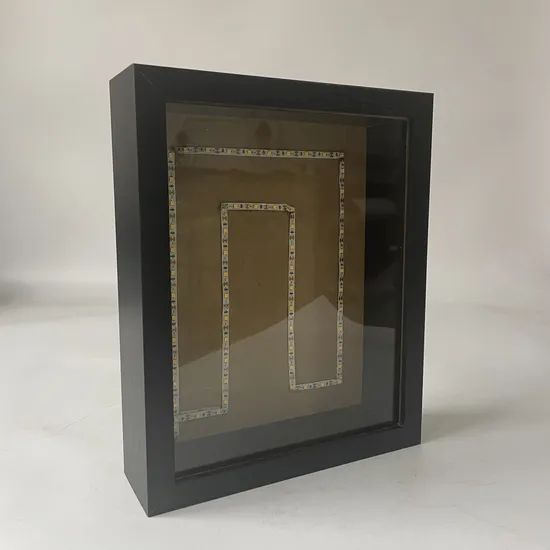 LED Art Frames Real Glass Digital Photos LED Shadow Box Frame - Image 2