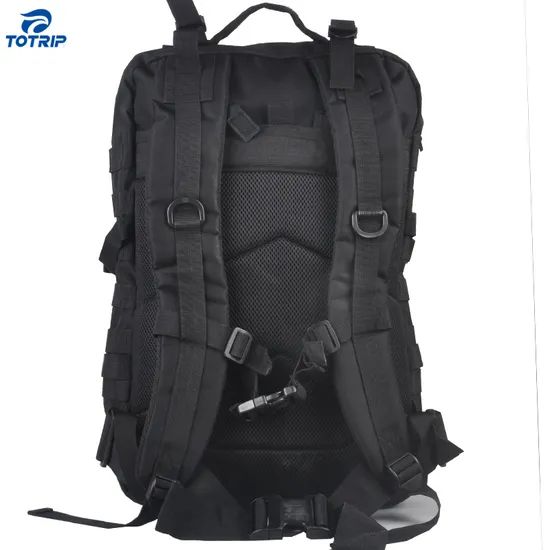 Molle Organizer Tactical Gym Backpack Size 23" Style Sport Color Black Origin China MOQ. 500 PCS Type Backpack HS Code 420212 - Image 3