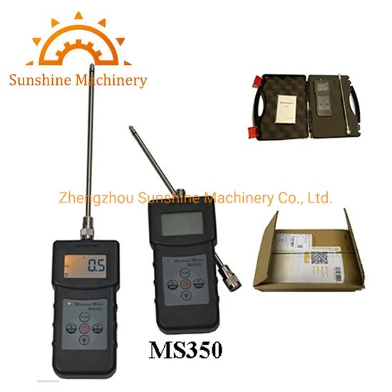 Ms350 Chemical Powder Fish Meal Sand Soil Moisture Tester Meter - Image 3
