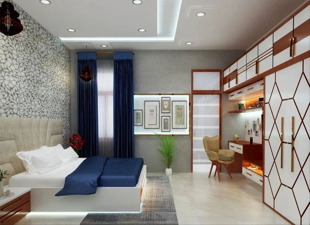 Bedroom Interior Designing Service Primary Objective Enhance Relaxation And Reflect Personal Style Design Focus Stylish, Comfortable, And Functional Bedroom - Image 1