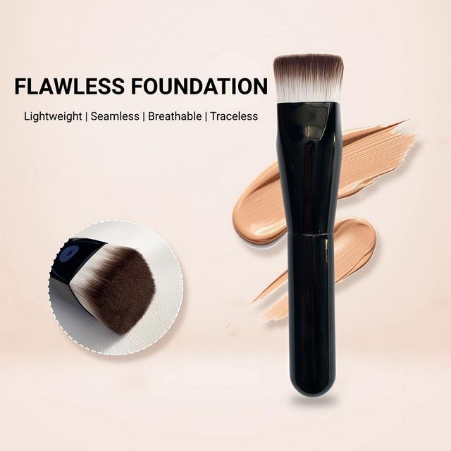 BSFL 4D Precision Master - Professional Quad-Flat Foundation Brush makeup brush - Image 3