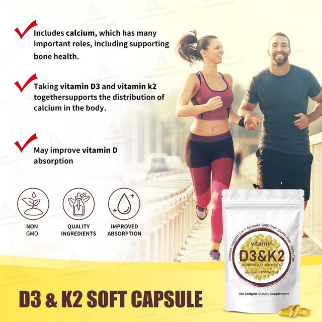 GMP COA HALAL NSF certificated factory seasonal multi vitamin supplement muscle bone health immune support soft capsules vitamin d3 k2 softgel - Image 8