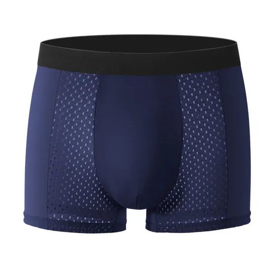 Breathable Men's Sexy Boxer Underwear Breathable Mens Boxer Shorts Brief Panties Underpants - Image 1