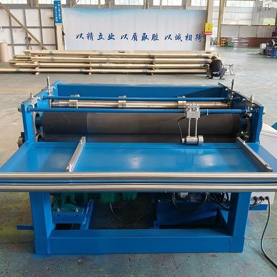 Metal Slit Line Sheet Steel Coil Slitting Slitter Machine Condition New Weight 550 Kgs Motor Power 3 Kw Certification CE - Image 4