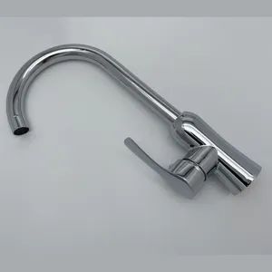 Lead Free Family Sanitary Popular Kitchen Mixer Curved Faucets - Image 3