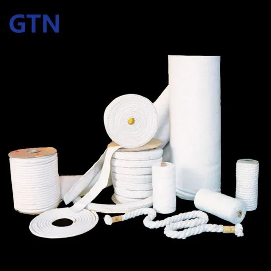 Thermal Rope High Temperature Ceramic Fiber Round Braided Rope for Thermal ...