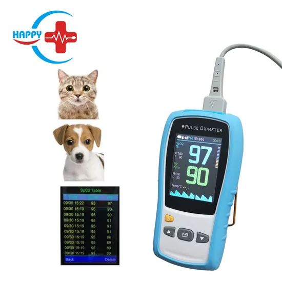 Hc-R001 Veterinary Portable Multi-Function Pulse Oximeter for Dog Cat - Image 2