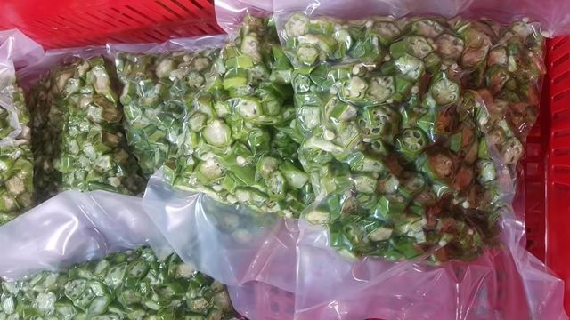 Frozen Okra Whole for Supermarket and Catering Supply HACCP BRC 1kg 2.5kg 10kg Pack - Image 3