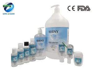 Antibacterial Hand Sanitizer with Alcohol, Rinse Free with FDA, Ce - Image 2