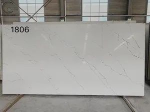 Artificial Quartz Stone Big Slabs White Calacatta Quartz Slabs - Image 3