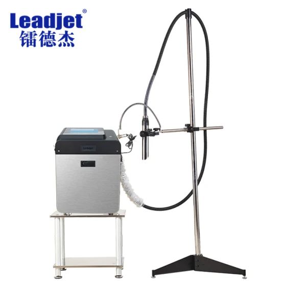 Leadjet V680 Label Cij Inkjet Printing Machine Pet Bottles Jar Expiry Date Coding Printer Daily Industrial Coder Support Spanish - Image 1