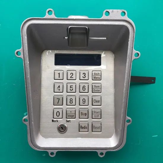 Zcheng Brand Gas Station Fuel Dispenser Metal Keyboard Keypad - Image 6
