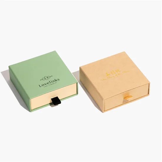 Customizable Paper Jewelry Box Lightweight & Durable Storage Solution for Jewelry Lovers - Image 2