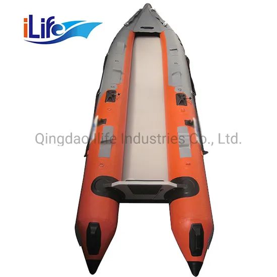 Ilife New Fishing PVC Material Canoe Inflatable Kayak with Electric Motor - Image 3