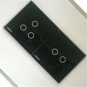Smart Home Custom Oversized Touch Wall Light Switch Glass Panel - Image 6