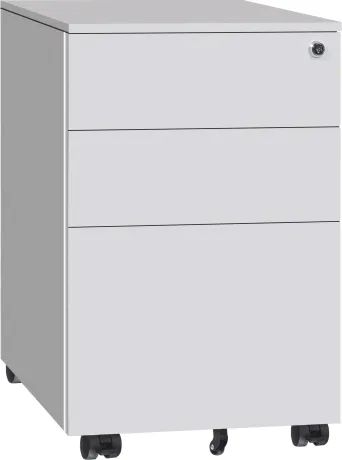 Steel Office Mobile Drawer Cabinet Under Desk File Storage Cabinet - Image 4
