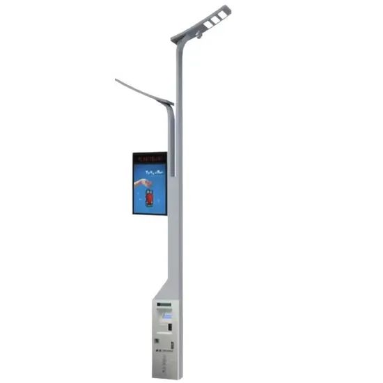Smart Light Pole System for Smart Cities Type Round Origin China AC ...