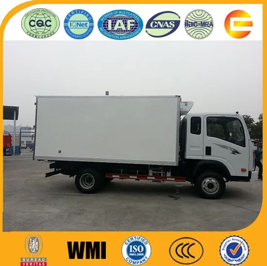 Sinotruk 8t 4X2 Light Refrigerated Box Trucks Fuel Diesel Tire 9.00-20 Car Type Van Origin China Condition New HS Code - Image 3