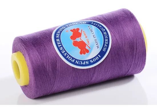40s/2 Poly Corespun Sewing Threads Manufacturer Origin China Pattern Dyed Model NO. Thread Trademark MH, TWO BIRDS Production Capacity - Image 2