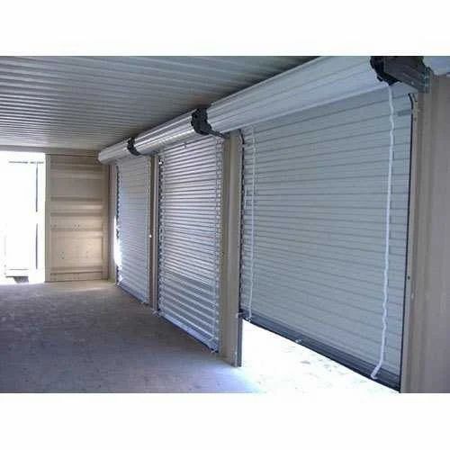 Automatic Rolling Shutter Shutter Type Galvalume Control Components Push Button Operating Option With Motorized Construction Type - Image 1