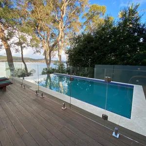 Temperd Glass Railing Glass Fence for Swimming Pool Stair HS Code 7308900 Trademark Rocky Model NO. AL-02 Specification - Image 4